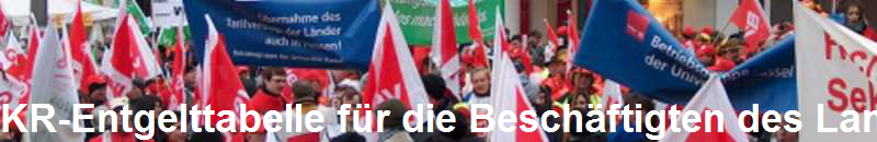 KR-Entgelttabelle f�r die Besch�ftigten des Landes Hessen